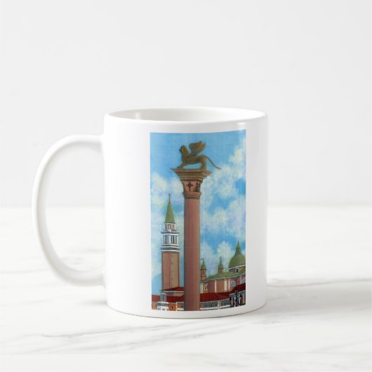 Löwe-Spalte, Marktplatz San Marco Kaffeetasse (Links)
