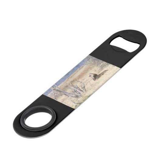 Löwe Speed Flaschenöffner (Rückseite Schrägansicht)