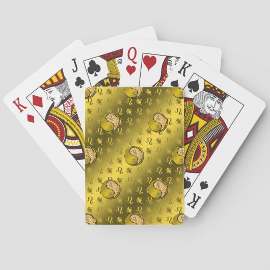 Löwe Spielkarten (Rückseite)