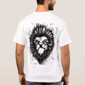 Löwe STAMMES- TÄTOWIERUNG T-Shirt (Rückseite)