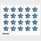 Löwe Stern-Aufkleber (Blatt)