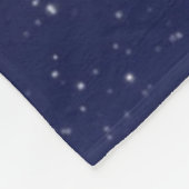 Löwe-Sternbild und Sternzeichen mit Sternen Fleecedecke (Ecke)