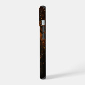 Löwe Sternzeichen iPhone 15 Hülle (Linke Seite)