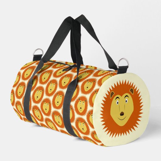 Löwe Sternzeichen Löwe Geburtstag Duffle Bag (Linke Seite)