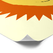 Löwe Sternzeichen Löwe Geburtstag Poster (Ecke)