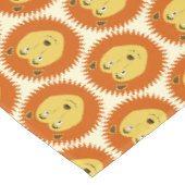 Löwe-Sternzeichen Löwe Geburtstagsmuster Tischdecke (Schrägansicht)