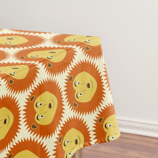 Löwe-Sternzeichen Löwe Geburtstagsmuster Tischdecke (Beispiel)