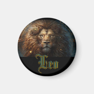 Löwe Sternzeichen Magnet
