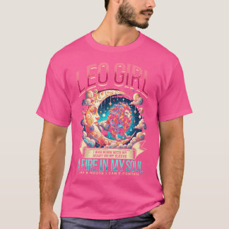 Löwe Sternzeichen Mond Astrologie Sternzeichen Löw T-Shirt
