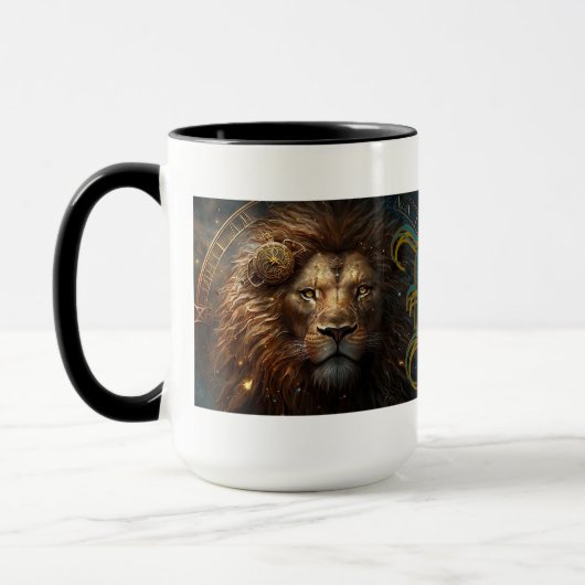 Löwe-Sternzeichen Tasse (Links)