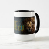 Löwe-Sternzeichen Tasse (VorderseiteRechts)