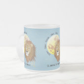 Löwe - Sternzeichen Tasse (Vorderseite Links)