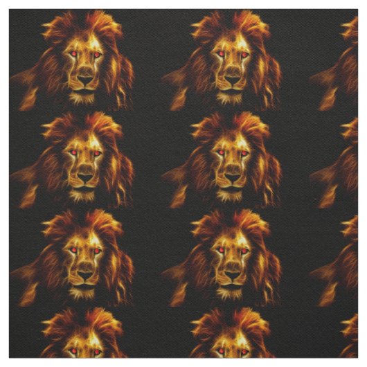 Löwe Stoff (Muster)