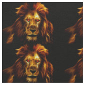 Löwe Stoff (Nahaufnahme)