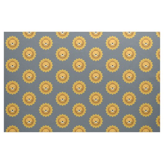 Löwe Stoff (Fat Quarter (45,7 x 55,9 cm))