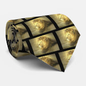 Löwe-Stolz-Krawatte Krawatte (Gerollt)