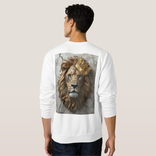 Löwe Sweatshirt (Schwarz voll)