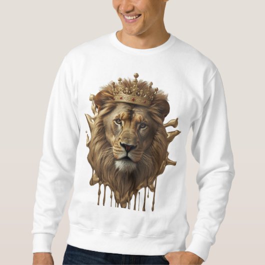 Löwe Sweatshirt (Vorderseite)