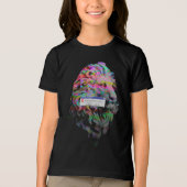 Löwe-Systemwarnung Tri-Blend Shirt (Vorderseite)