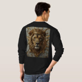 Löwe T-Shirt (Schwarz voll)