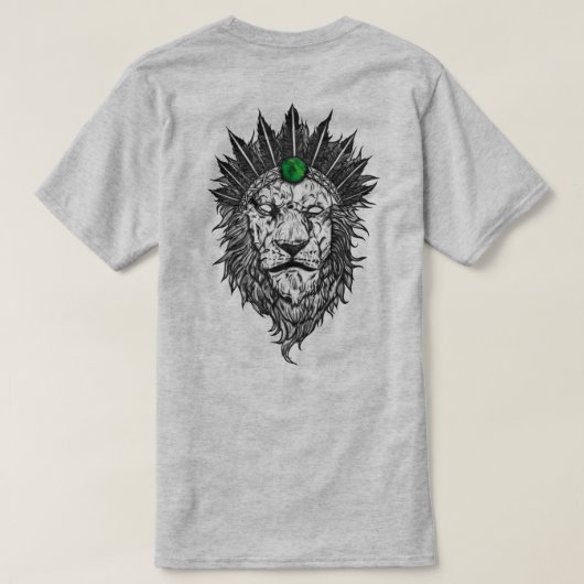 Löwe T-Shirt (Design Rückseite)