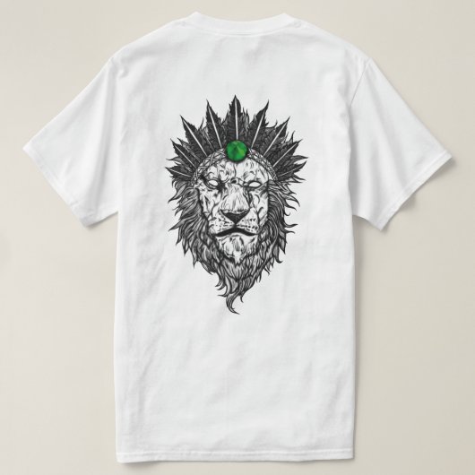 Löwe T-Shirt (Design Rückseite)
