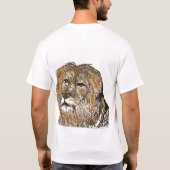 Löwe T-Shirt (Rückseite)