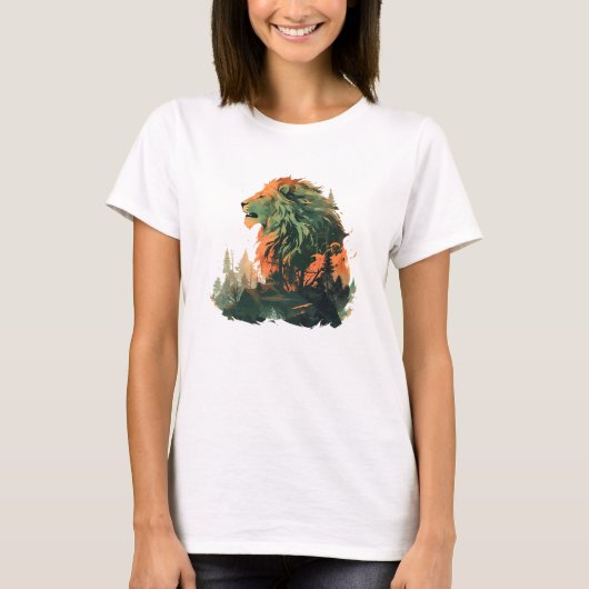 Löwe T-Shirt (Vorderseite)