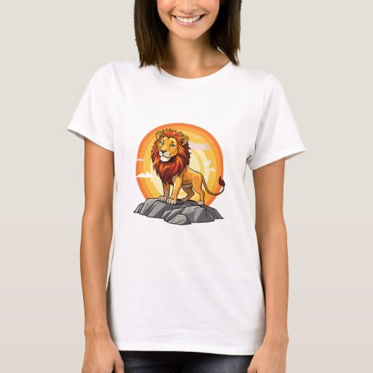 Löwe T-Shirt (Vorderseite)
