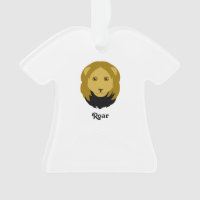 Löwe-T - Shirt-Verzierung