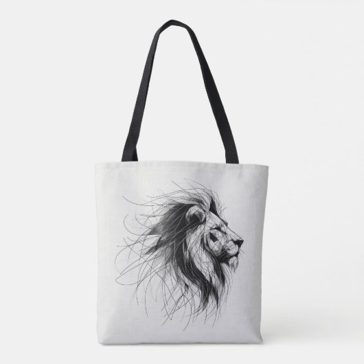 Löwe Tasche (Rückseite)