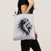 Löwe Tasche (Von Nahem)