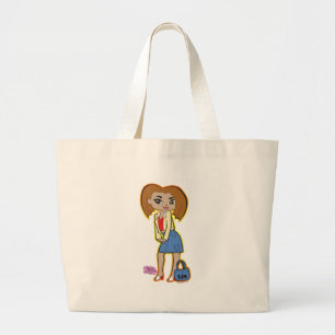 Löwe-Taschen-Tasche Jumbo Stoffbeutel