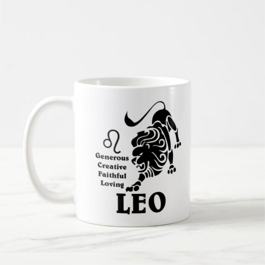 Löwe-Tasse Kaffeetasse (Links)