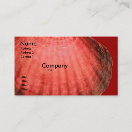 Löwe-Tatze Visitenkarte (Vorderseite)