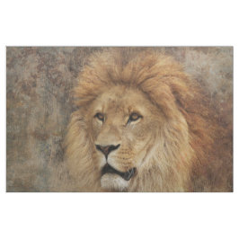 Löwe-Tier-Afrika-Natur Stoff