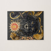 Löwe-Tierkreis Puzzle (Horizontal)