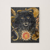 Löwe-Tierkreis Puzzle (Vertikal)