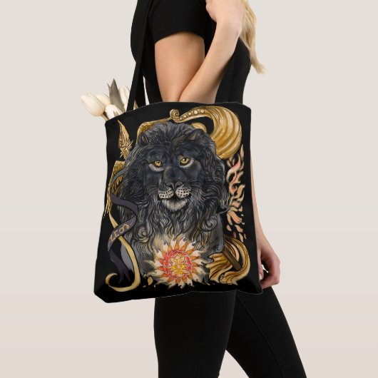 Löwe-Tierkreis Tasche (Von Nahem)