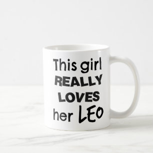 Löwe-Tierkreis-Tasse dieses Mädchen wirklich Kaffeetasse