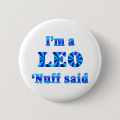 Löwe-Tierkreis-Zeichen Button (Vorderseite)