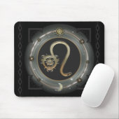 Löwe-Tierkreis-Zeichen Mousepad (Mit Mouse)