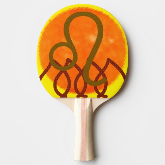 Löwe Tischtennis Schläger (Vorderseite)
