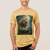 Löwe Tri-Blend shirt (Vorderseite)