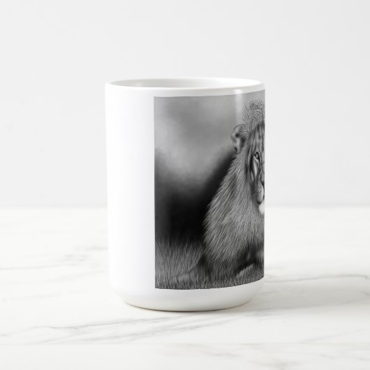 Löwe u. das Lamm Kaffeetasse (Mittel)