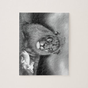 Löwe u. das Lamm Puzzle