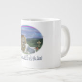 Löwe und das Lamm christlich Jumbo-Tasse (Vorderseite Rechts)