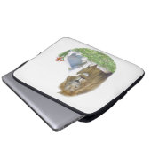 Löwe und das Lamm Christliche Geschenke Laptopschutzhülle (Vorne Knopf)