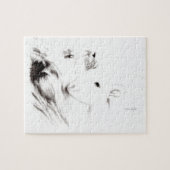 Löwe und das Lamm Puzzle (Horizontal)