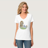 Löwe und der Lamm-T - Shirt (Vorderseite Vollansicht)